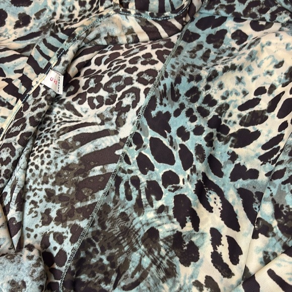 Natori Cruz animal print chemise, nightgown, xl - Picture 5 of 6